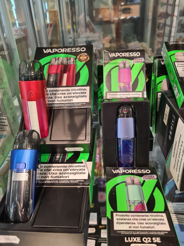 Vaporesso piu grande e piu piccola